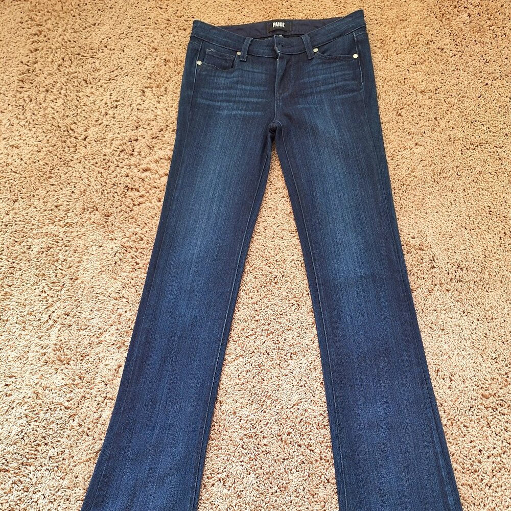 PAIGE Manhattan Jeans - Dark Blue